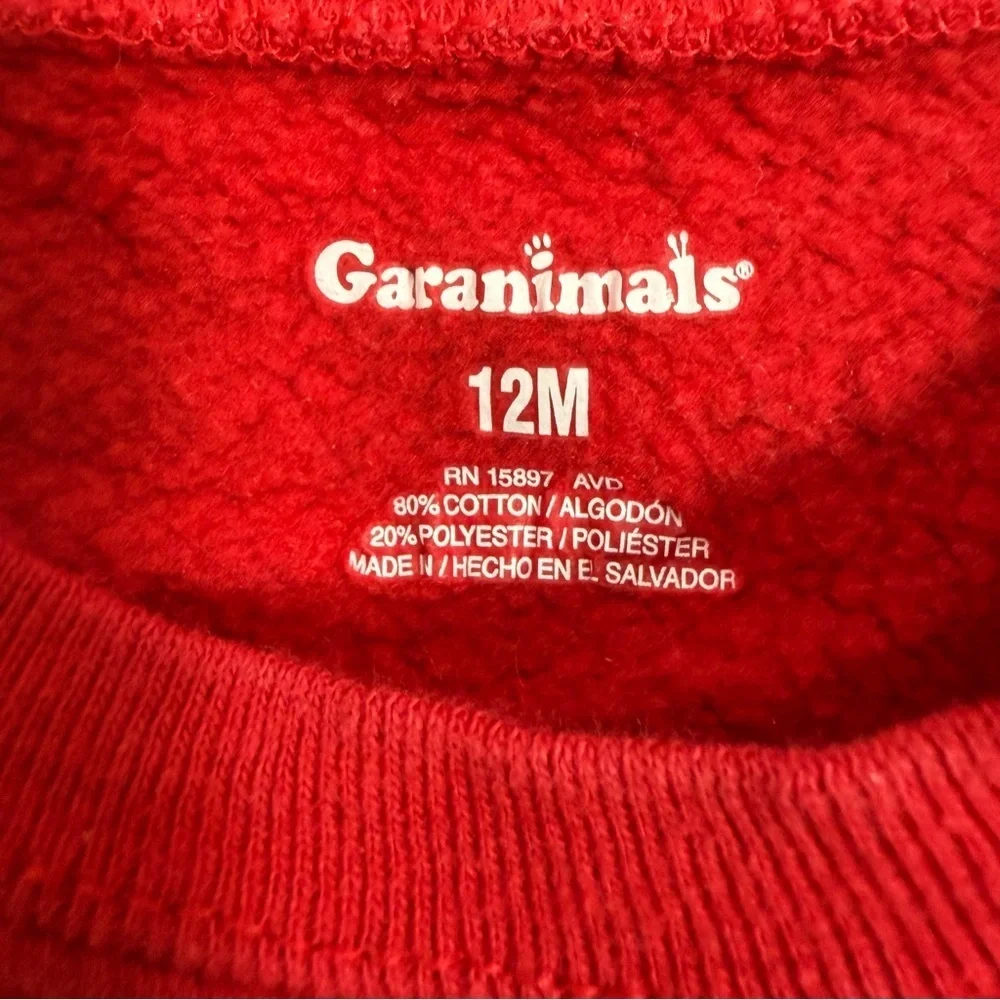 Disney Parks Mickey Mouse Hoodie Garanimals Red Sweatshirt Bundle/size 12M